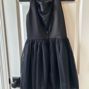 Princess Vera Wang Black Lace Dress